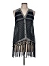 Rebecca Minkoff Gray Sleeveless Blouse Size M - photo 1