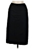 Shein Solid Black Formal Skirt Size Med Petite - photo 2