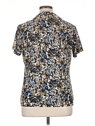 Jones New York Collection Short Sleeve Blouse (view 2)