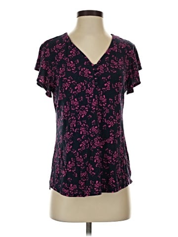 Liz Claiborne Short Sleeve Blouse (view 1)