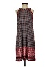 Suzanne Betro 100% Polyester Print Red Casual Dress Size S (estimated) - photo 1
