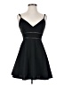 Jun & Ivy Solid Black Cocktail Dress Size XXS - photo 1