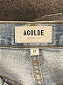 AGOLDE 100% Cotton Blue Jeans Size 27 waist - photo 7
