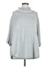 Ann Taylor LOFT Outlet Silver Gray Poncho Size Med - Lg - photo 1