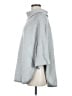 Ann Taylor LOFT Outlet Silver Gray Poncho Size Med - Lg - photo 5