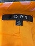 Fore 100% Polyester Tropical Yellow Shorts Size S - photo 3