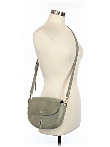 Madewell The Elsewhere Tie Saddlebag in Suede (view 2)