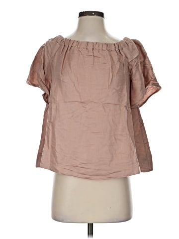 Cuyana Short Sleeve Blouse (view 1)