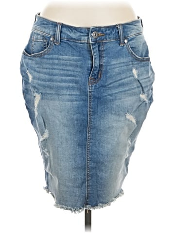 Torrid Denim Skirt (view 1)