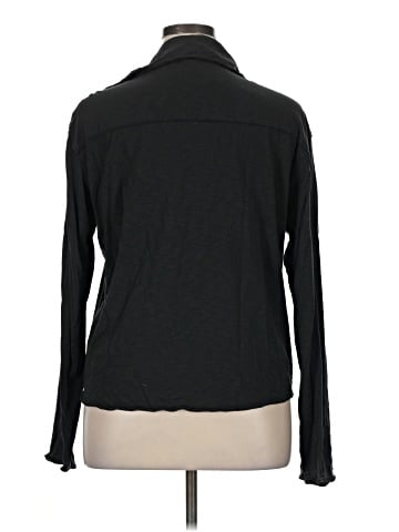 Evereve Long Sleeve Polo (view 2)