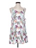 Roxy 100% Viscose Tropical White Casual Dress Size XS - photo 1