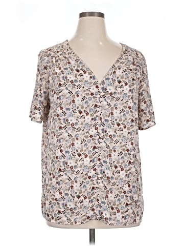 Pleione Short Sleeve Blouse (view 1)