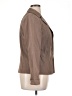 R.Q.T 100% Polyester Brown Blazer Size 14 - photo 4