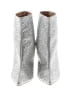 Steve Madden Silver Ankle Boots Size 9 1/2 - photo 2
