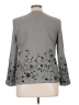 Alfred Dunner Floral Gray Jacket Size 14 Petite - photo 2
