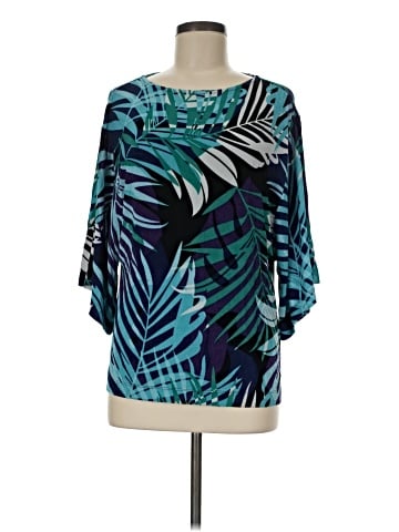 Chico's 3/4 Sleeve T-Shirt (view 1)