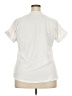 Chaus Solid Ivory Short Sleeve Top Size 2X - photo 2