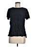 MICHAEL Michael Kors 100% Rayon Black Short Sleeve Top Size M - photo 1