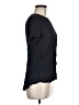 MICHAEL Michael Kors 100% Rayon Black Short Sleeve Top Size M - photo 4
