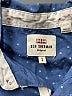 Ben Sherman Stars Blue Short Sleeve Button-Down Shirt Size 8 - photo 3