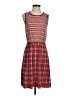 Max Studio Argyle Red Casual Dress Size S - photo 1