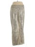 Serra Metallic Silver Casual Pants Size XL - photo 1