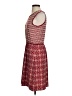 Max Studio Argyle Red Casual Dress Size S - photo 5