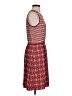 Max Studio Argyle Red Casual Dress Size S - photo 4