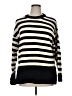 Industry Stripes Black Pullover Sweater Size XL - photo 1