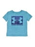 Under Armour 100% Polyester Blue Active T-Shirt 9-12 MO / 12 MO - photo 1