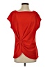 Vince Camuto Red Short Sleeve Top Size S - photo 1