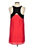 Silence and Noise 100% Polyester Color Block Red Cocktail Dress Size S - photo 2
