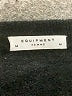 Equipment 100% Cashmere Color Block Black Cashmere Pullover Sweater Size M - photo 4