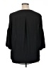 Soho Black 3/4 Sleeve Blouse Size XL - photo 2