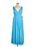 JJ's House 100% Polyester Blue Cocktail Dress Size 16 - photo 1