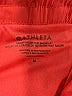 Athleta 100% Polyester Solid Pink Athletic Shorts Size M - photo 3