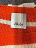 Allude Stripes Orange Wool Pullover Sweater Size L (estimated) - photo 7