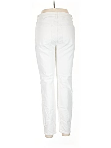 Madewell 9" High-Rise Skinny Jeans in Pure White (view 2)