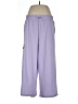 T by Talbots Color Block Purple Track Pants Size L - photo 1