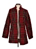 Unbranded 100% Polyester Plaid Red Coat Size L - photo 1