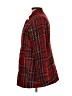 Unbranded 100% Polyester Plaid Red Coat Size L - photo 5