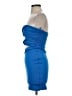 American Threads Blue Cocktail Dress Size S - photo 5