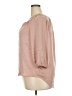 Violet & Claire 100% Polyester Solid Pink 3/4 Sleeve Blouse Size 2X - photo 5