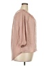 Violet & Claire 100% Polyester Solid Pink 3/4 Sleeve Blouse Size 2X - photo 4