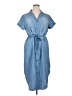 Sonoma Goods for Life 100% Cotton Blue Casual Dress Size XL - photo 1