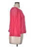 Alfani 100% Polyester Pink 3/4 Sleeve Top Size 14 Petite - photo 4
