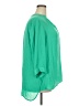 Violet & Claire 100% Polyester Solid Green 3/4 Sleeve Blouse Size 2X - photo 4