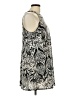 Bebop Paisley Silver Cocktail Dress Size L - photo 4