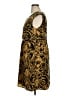 Lane Bryant 100% Polyester Paisley Gold Cocktail Dress Size 16 - photo 5