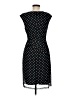 Connected Apparel Polka Dots Black Casual Dress Size 6 - photo 2